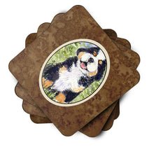 Load image into Gallery viewer, Bernese Mountain Dog Coasters - Set of 4 Lightweight Foam, Absorbent Drink Coasters