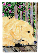 Load image into Gallery viewer, Golden Retriever Flag Canvas House Size