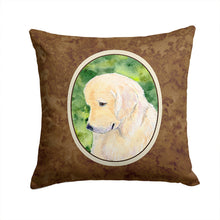 Load image into Gallery viewer, Golden Retriever Throw Pillow - 14x14 Decorative Pillow – Art for Your Home &amp; Patio