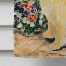 Load image into Gallery viewer, Golden Retriever Flag Canvas House Size