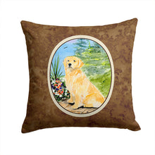Load image into Gallery viewer, Golden Retriever Throw Pillow - 14x14 Decorative Pillow – Art for Your Home &amp; Patio