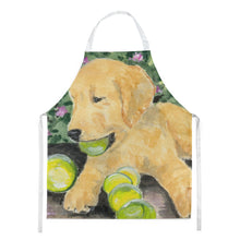 Load image into Gallery viewer, Golden Retriever Apron – Artist-Designed Kitchen, BBQ &amp; Craft Apron