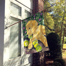 Load image into Gallery viewer, Golden Retriever Flag Canvas House Size
