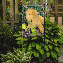 Load image into Gallery viewer, Golden Retriever Garden Flag - Outdoor Decorative Yard Flag
