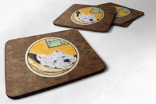 Load image into Gallery viewer, Westie Coasters - Set of 4 Lightweight Foam, Absorbent Drink Coasters