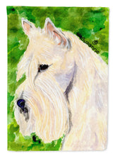 Load image into Gallery viewer, Scottish Terrier Flag Canvas House Size