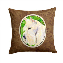 Load image into Gallery viewer, Scottish Terrier Throw Pillow - 14x14 Decorative Pillow – Art for Your Home &amp; Patio