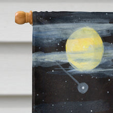 Load image into Gallery viewer, Snowman with Westie Flag Canvas House Size