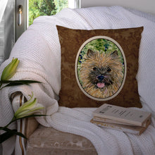 Load image into Gallery viewer, Cairn Terrier Throw Pillow - 14x14 Decorative Pillow – Art for Your Home &amp; Patio SS8799PW1414