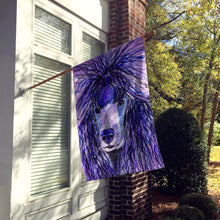 Load image into Gallery viewer, Poodle Flag Canvas House Size