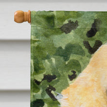 Load image into Gallery viewer, Golden Retriever Flag Canvas House Size