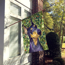 Load image into Gallery viewer, Doberman Flag Canvas House Size