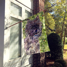 Load image into Gallery viewer, Cairn Terrier Flag Canvas House Size