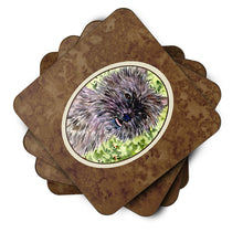 Load image into Gallery viewer, Cairn Terrier Coasters - Set of 4 Lightweight Foam, Absorbent Drink Coasters