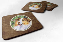Load image into Gallery viewer, Australian Shepherd Coasters - Set of 4 Lightweight Foam, Absorbent Drink Coasters
