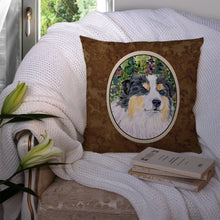 Load image into Gallery viewer, Australian Shepherd Throw Pillow - 14x14 Decorative Pillow – Art for Your Home &amp; Patio