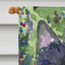 Load image into Gallery viewer, Schipperke Flag Canvas House Size