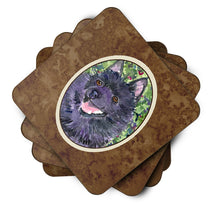 Load image into Gallery viewer, Schipperke Coasters - Set of 4 Lightweight Foam, Absorbent Drink Coasters