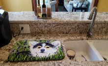 Load image into Gallery viewer, Chihuahua Dish Drying Mat – Absorbent, Artistic Kitchen Essentials SS8824DDM