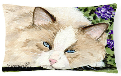 Cat Decorative   Canvas Fabric Pillow