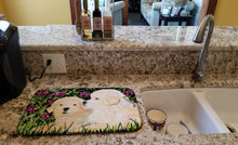 Load image into Gallery viewer, Golden Retriever Dish Drying Mat – Absorbent, Artistic Kitchen Essentials SS8826DDM