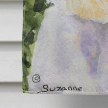 Load image into Gallery viewer, Bichon Frise Flag Canvas House Size