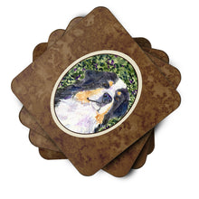 Load image into Gallery viewer, Bernese Mountain Dog Coasters - Set of 4 Lightweight Foam, Absorbent Drink Coasters