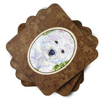 Load image into Gallery viewer, Westie Coasters - Set of 4 Lightweight Foam, Absorbent Drink Coasters
