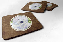 Load image into Gallery viewer, Westie Coasters - Set of 4 Lightweight Foam, Absorbent Drink Coasters