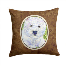 Load image into Gallery viewer, Westie Throw Pillow - 14x14 Decorative Pillow – Art for Your Home &amp; Patio
