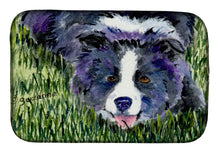 Load image into Gallery viewer, Border Collie Dish Drying Mat – Absorbent, Artistic Kitchen Essentials SS8836DDM