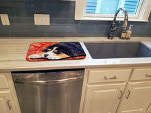 Load image into Gallery viewer, Bernese Mountain Dog Dish Drying Mat – Absorbent, Artistic Kitchen Essentials SS8842DDM