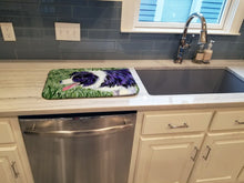 Load image into Gallery viewer, Border Collie Dish Drying Mat – Absorbent, Artistic Kitchen Essentials SS8843DDM