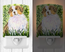 Load image into Gallery viewer, Australian Shepherd Ceramic Night Light SS8844CNL