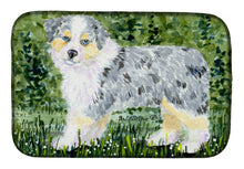 Load image into Gallery viewer, Australian Shepherd Dish Drying Mat – Absorbent, Artistic Kitchen Essentials SS8846DDM