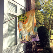 Load image into Gallery viewer, Golden Retriever Flag Canvas House Size