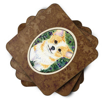 Load image into Gallery viewer, Corgi Coasters - Set of 4 Lightweight Foam, Absorbent Drink Coasters