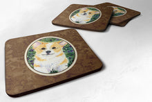 Load image into Gallery viewer, Corgi Coasters - Set of 4 Lightweight Foam, Absorbent Drink Coasters