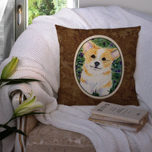 Load image into Gallery viewer, Corgi Throw Pillow - 14x14 Decorative Pillow – Art for Your Home &amp; Patio