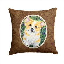 Load image into Gallery viewer, Corgi Throw Pillow - 14x14 Decorative Pillow – Art for Your Home &amp; Patio