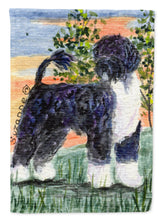 Load image into Gallery viewer, Portuguese Water Dog Flag Canvas House Size