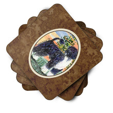 Load image into Gallery viewer, Portuguese Water Dog Coasters - Set of 4 Lightweight Foam, Absorbent Drink Coasters