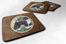 Load image into Gallery viewer, Portuguese Water Dog Coasters - Set of 4 Lightweight Foam, Absorbent Drink Coasters