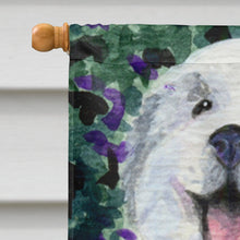 Load image into Gallery viewer, Great Pyrenees Flag Canvas House Size