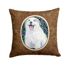 Load image into Gallery viewer, Great Pyrenees Throw Pillow - 14x14 Decorative Pillow – Art for Your Home &amp; Patio