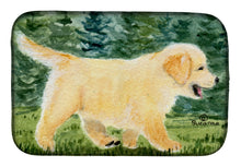 Load image into Gallery viewer, Golden Retriever Dish Drying Mat – Absorbent, Artistic Kitchen Essentials SS8859DDM
