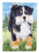 Load image into Gallery viewer, Bernese Mountain Dog Flag Canvas House Size