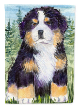 Load image into Gallery viewer, Bernese Mountain Dog Flag Canvas House Size