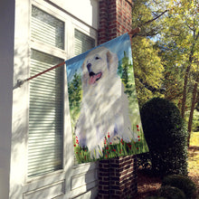 Load image into Gallery viewer, Great Pyrenees Flag Canvas House Size