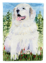 Load image into Gallery viewer, Great Pyrenees Flag Canvas House Size